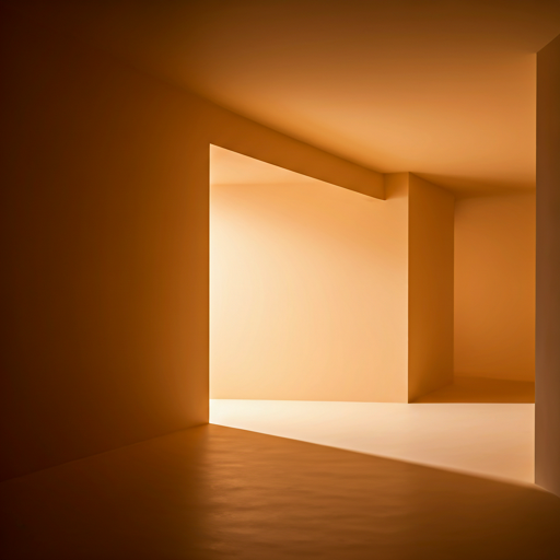 Abstract Warm Toned Architecture